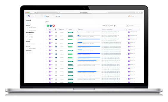Parsec Labs Product Screenshot