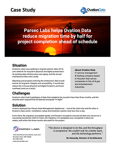 Ovation Data Case Study